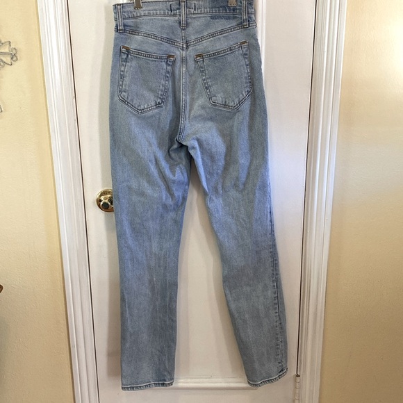 Abercrombie & Fitch The 90s Slim Straight Ultra High Rise Jeans Size 27/4 - Picture 5 of 5